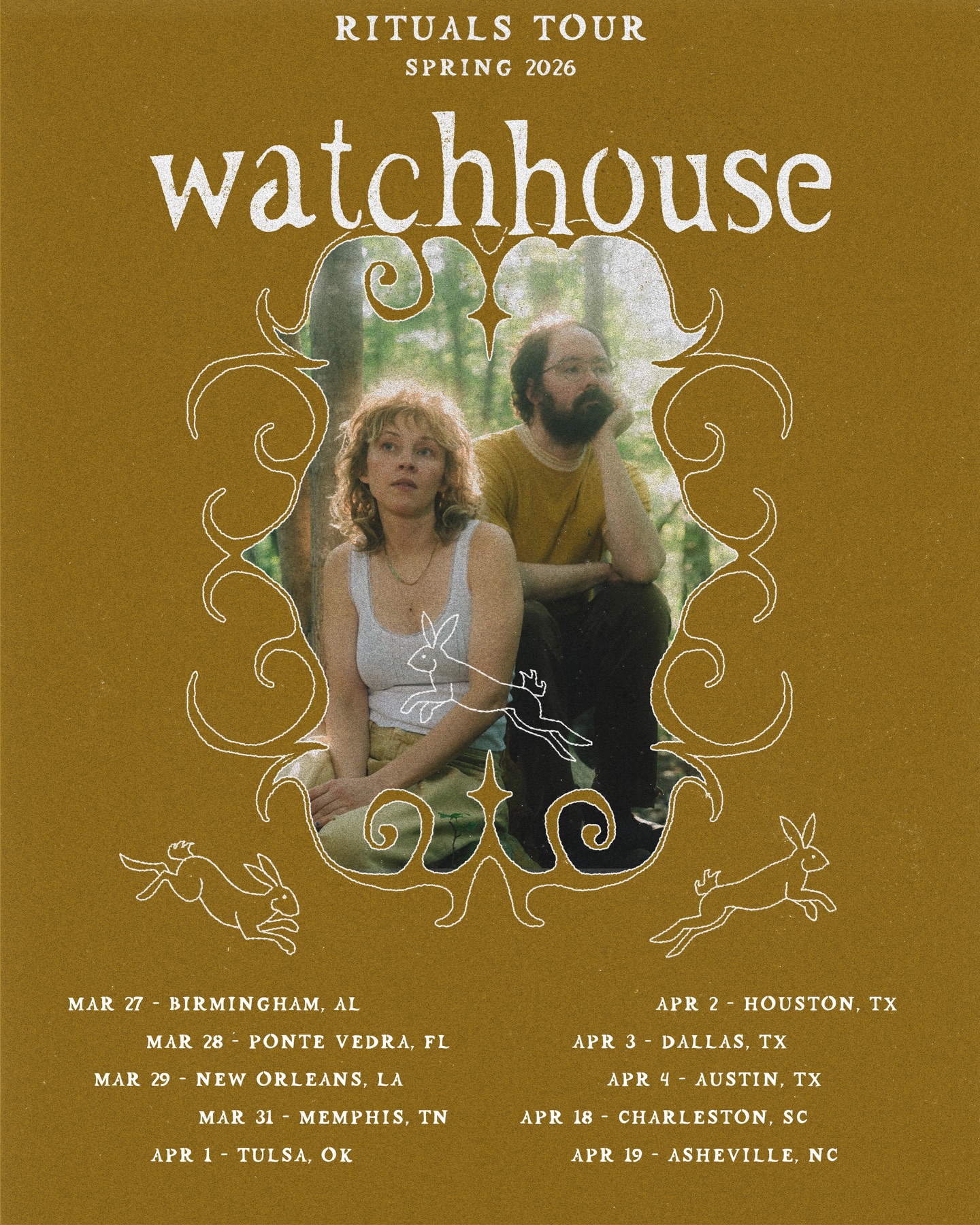 Watchhouse Rituals Tour Poster 2026
